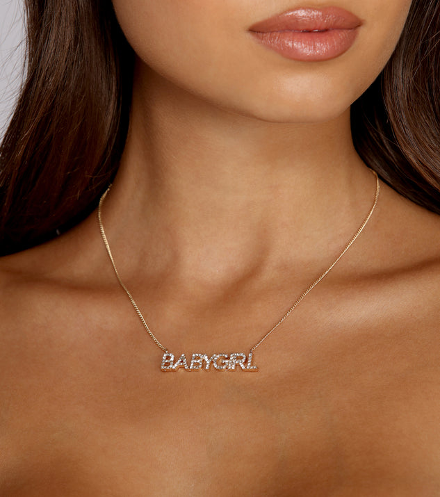 Buy Custom Name Necklace Personalized Name Necklace Baby Girl Name Necklace  Children Name Jewelry Bridesmaid Gift Mom Gift NH04F29 Online in India -  Etsy